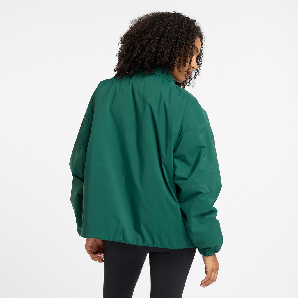 New Balance - W Coaches Jacket - nightwatch green