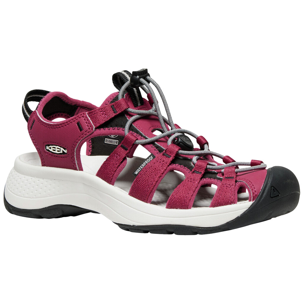 KEEN - W Astoria West Sandal - beaujolais/star white