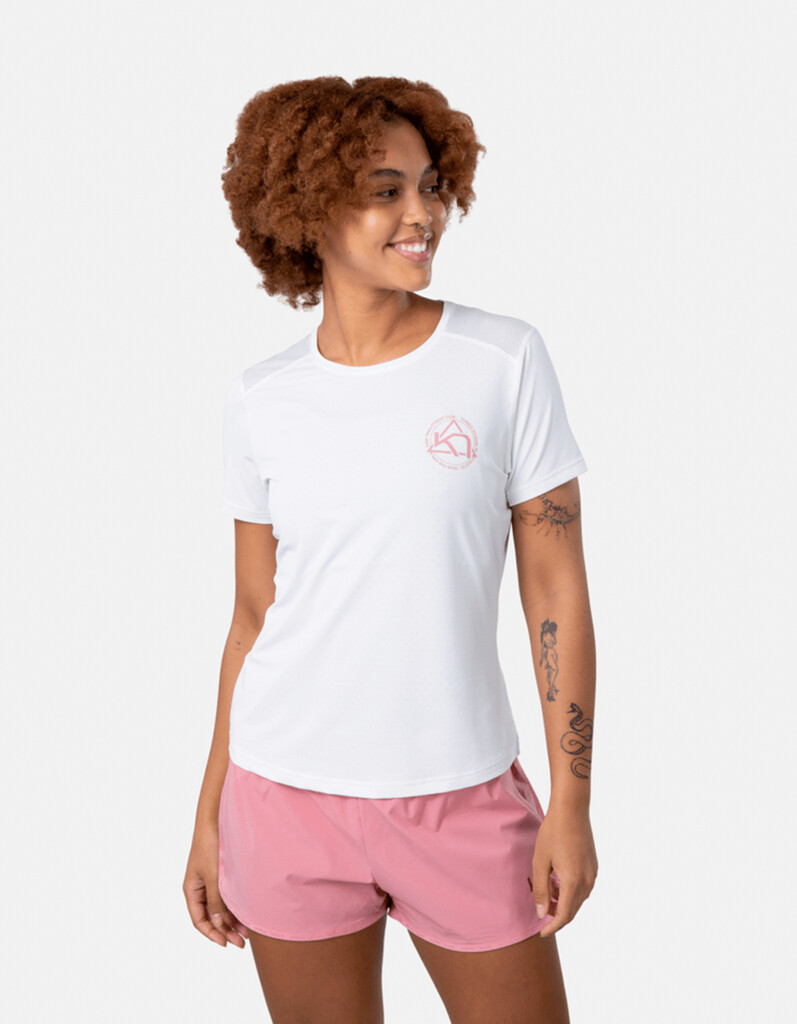 Kari Traa - Vilde Active Tee - bwhite