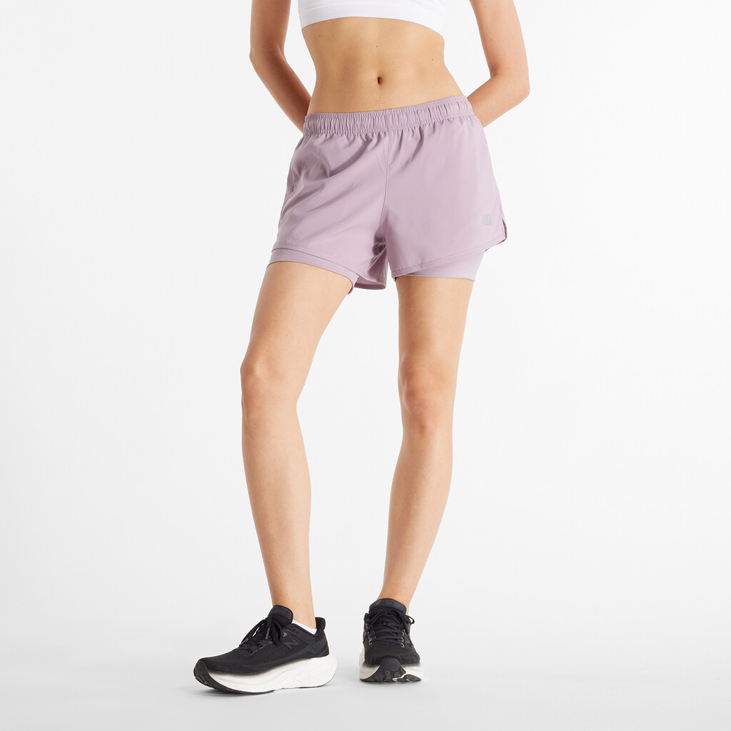 New Balance - W Sport Essentials 2 In 1 Short 3 Inch - ice wine