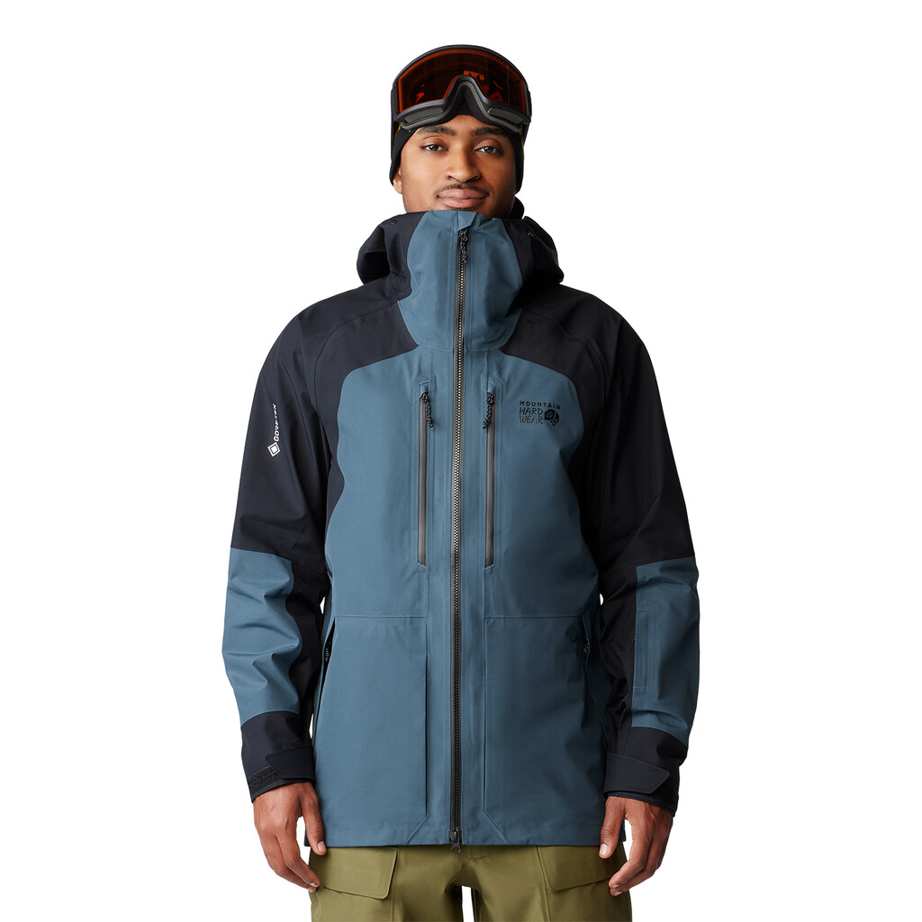 Mountain Hardwear - M Boundary Ridge™ GORE-TEX Jacket - montauk blue, black 430