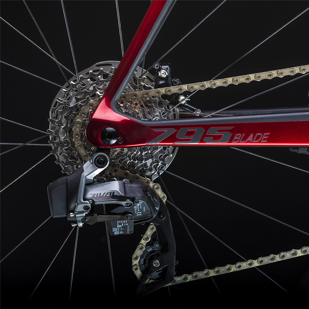 Look - Bike 795 Blade Disc RIVAL ETAP 2X12 - interference red