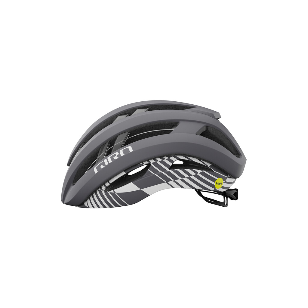 Giro Cycling - Aries Spherical MIPS Helmet - matte white/charcoal rush