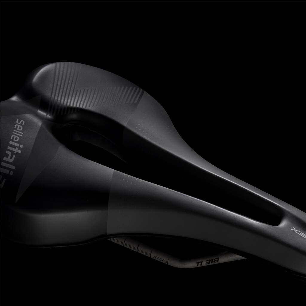 Selle Italia - X-Bow Superflow TI 316 - black/grey