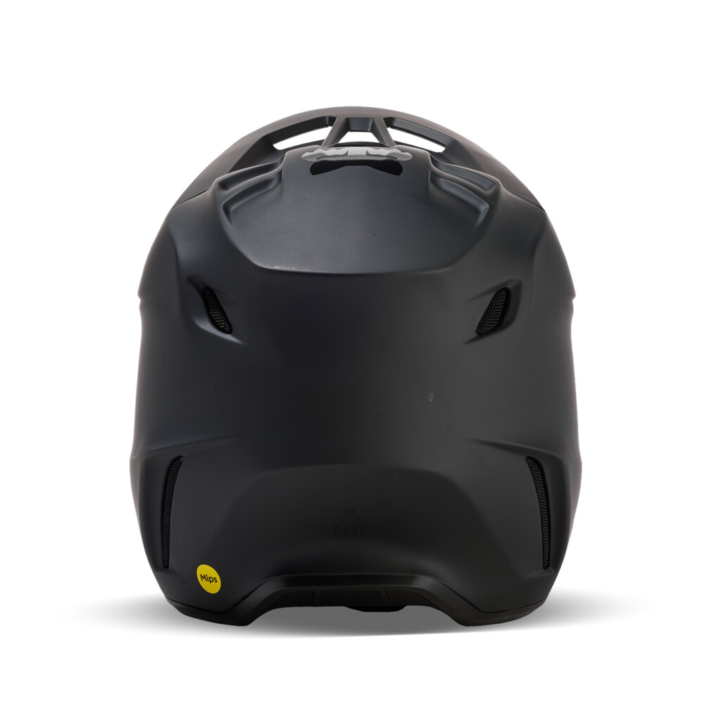 Fox Racing - Yth V3 Solid Helmet - matte black