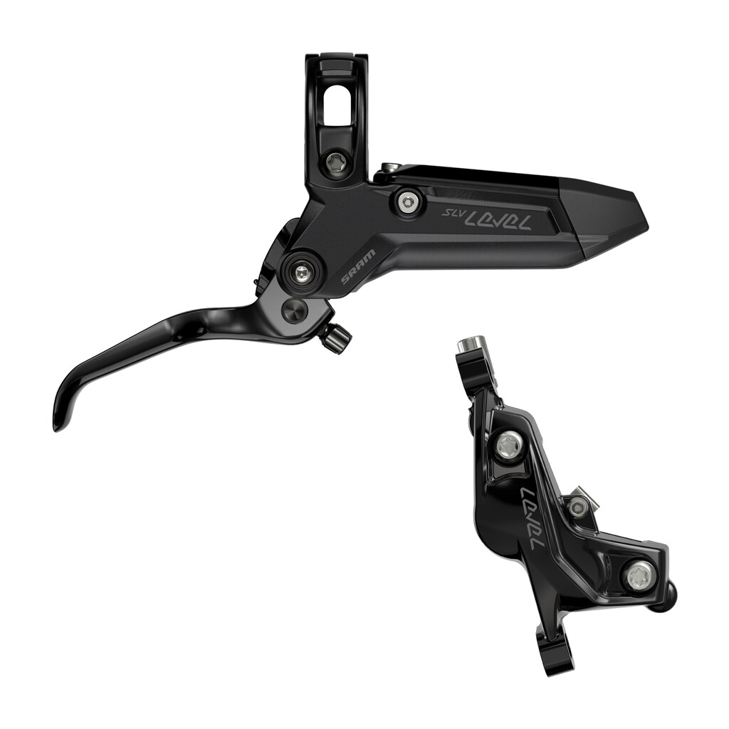 Sram - Disc Brake - Level Silver Stealth 4-Piston - anodized black - 950mm