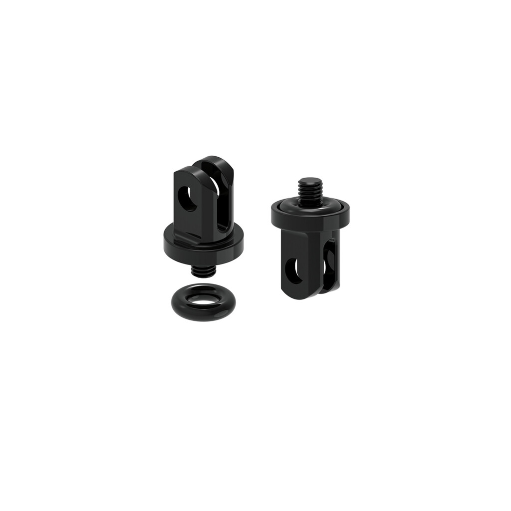 Lezyne - AL Go-Pro LED Adapter - black