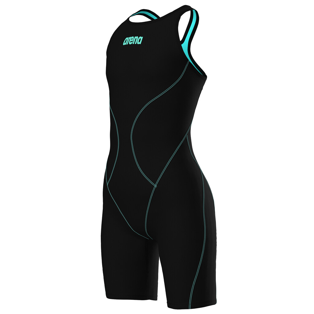 Arena - G Powerskin Impulso Ob Jr - black/teal