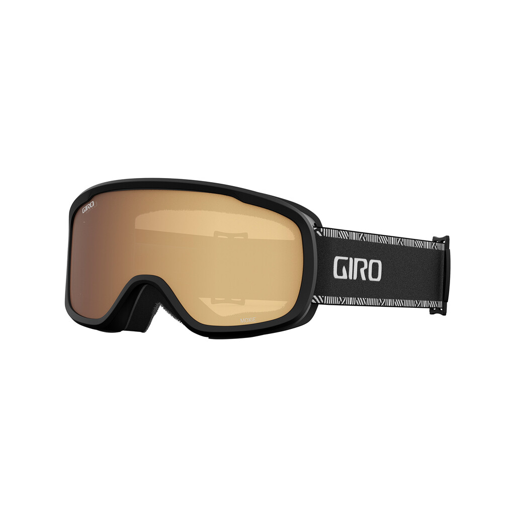 Giro Eyewear - Moxie Flash Goggle - black/white chute;amber gold S2;+S0 - one size