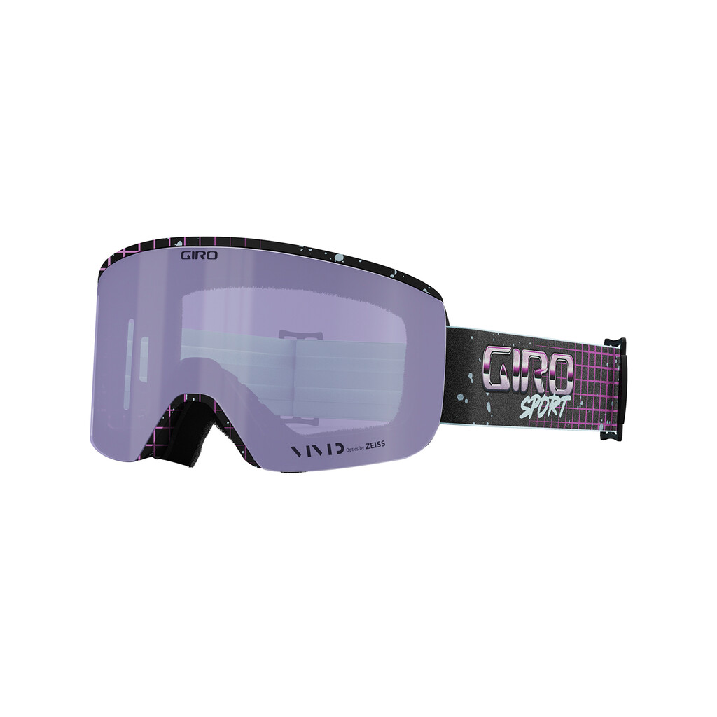 Giro Eyewear - Axis Vivid Goggle - purple syndrome;vivid haze S3;+S1 - one size