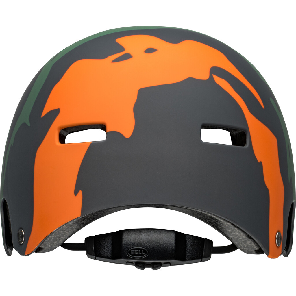 Bell - Span Helmet - matte green/orange ravine