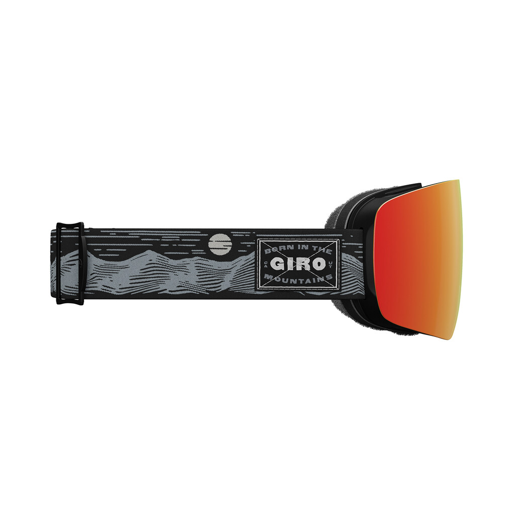 Giro Eyewear - Contour Vivid Goggle - black/white landscape;vivid ember S2;+S1 - one size