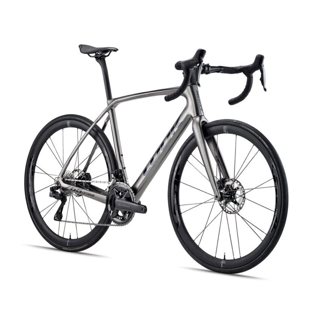 Look - Bike 765 Optimum 2 Disc Brakes ULTEGRA DI2 2X12 - charcoal metallic black satin