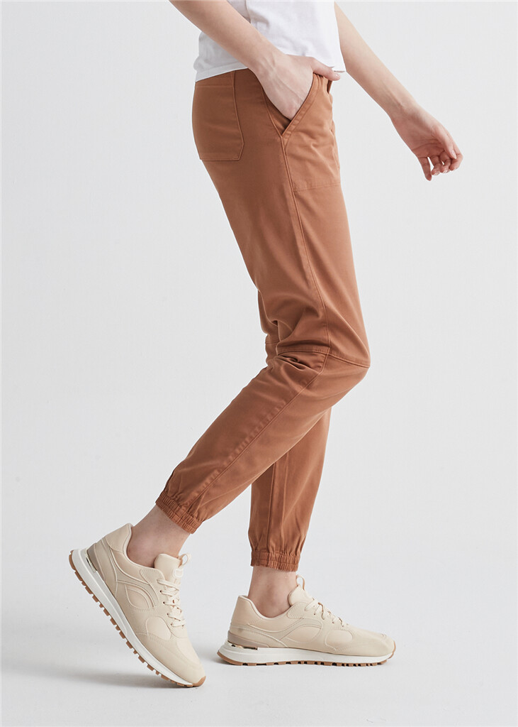 DU/ER - W Live Free High Rise Jogger - sandstorm