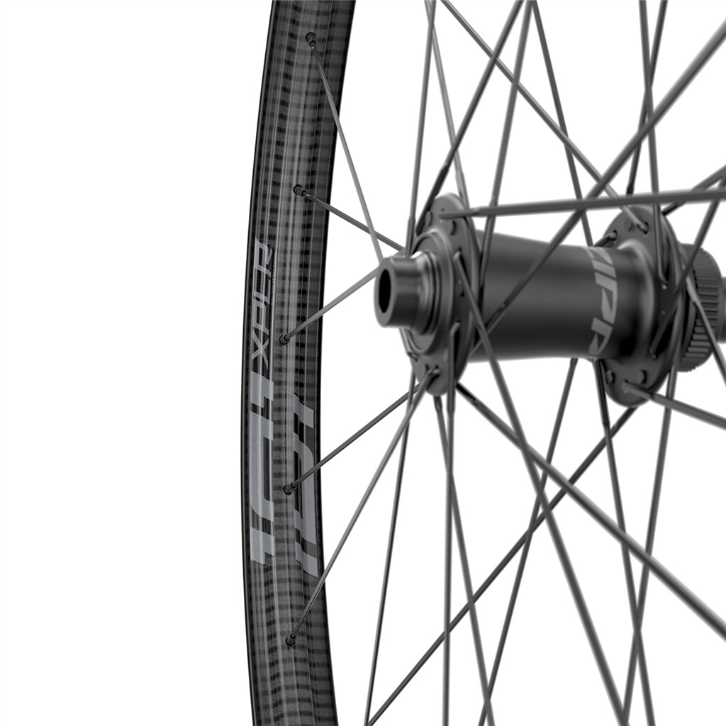 Zipp - 101 XPLR Tubeless Disc-Brake Front Wheel - black carbon