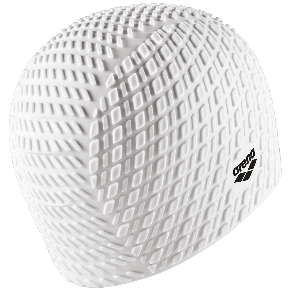 Arena - Bonnet Silicone Cap - white