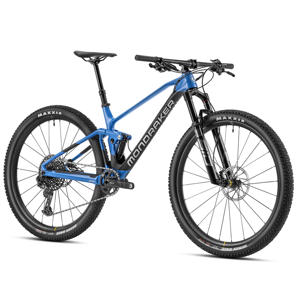 Mondraker - F-PODIUM DC CARBON R - blue / carbon / silver