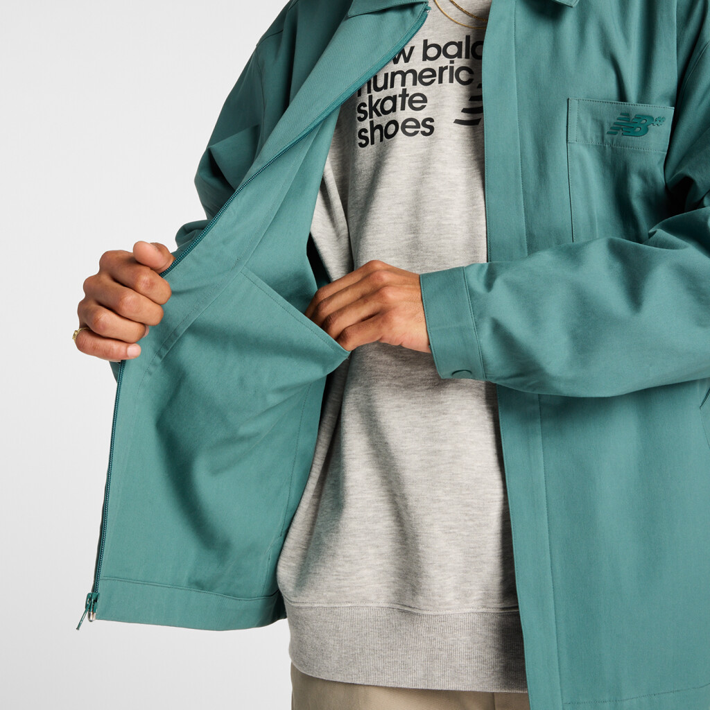 New Balance - Numeric Coaches Twill Jacket - new spruce