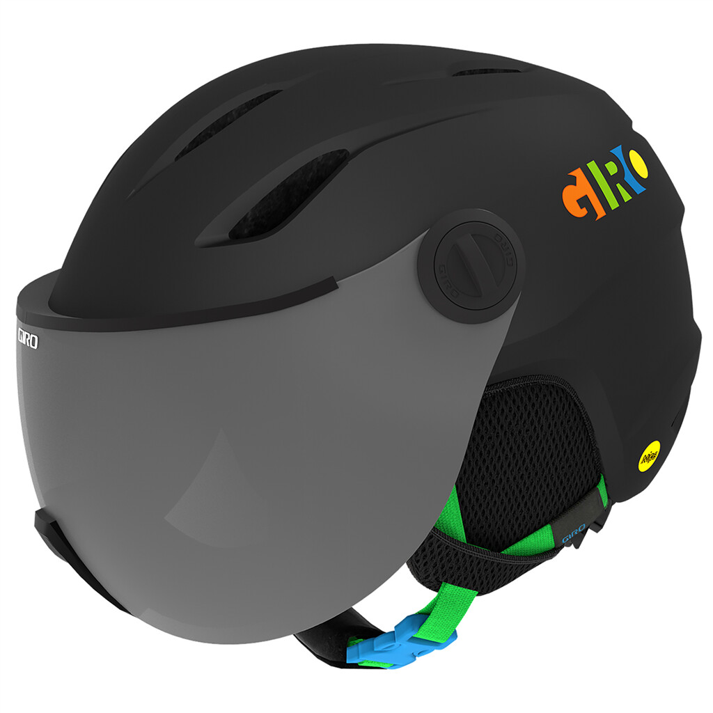 Giro Snow - Buzz MIPS Helmet - matte black/party blocks