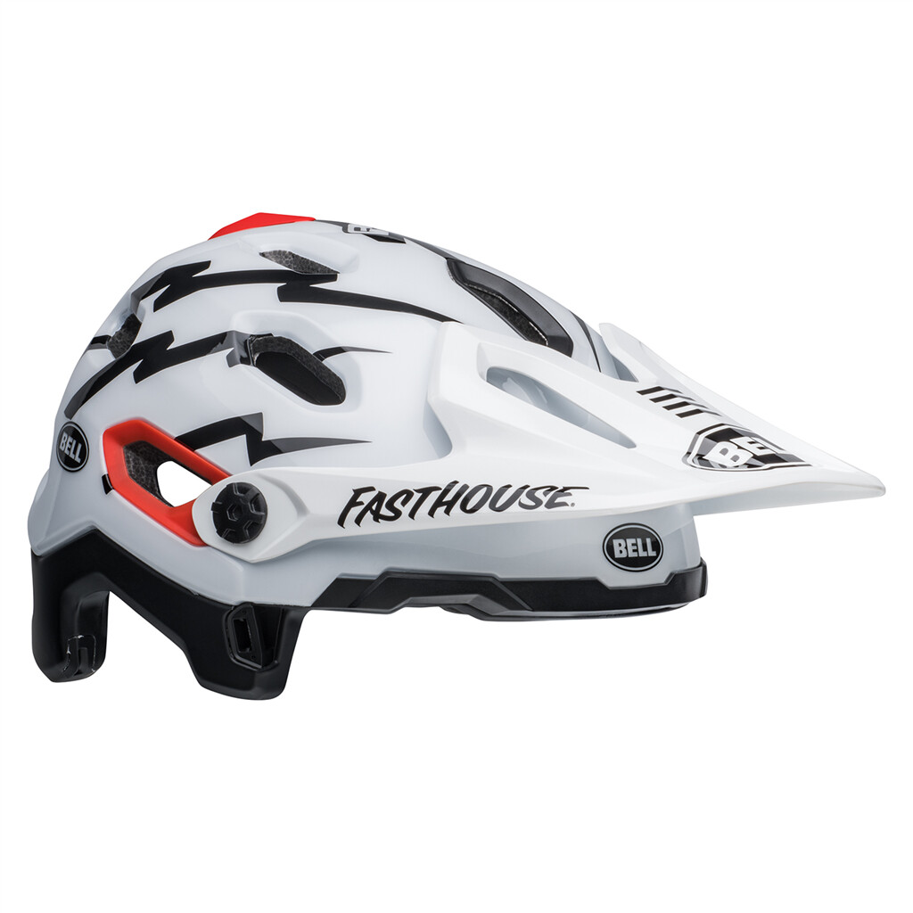 Bell - Super DH Spherical MIPS Helmet - m/g white/black fasthouse