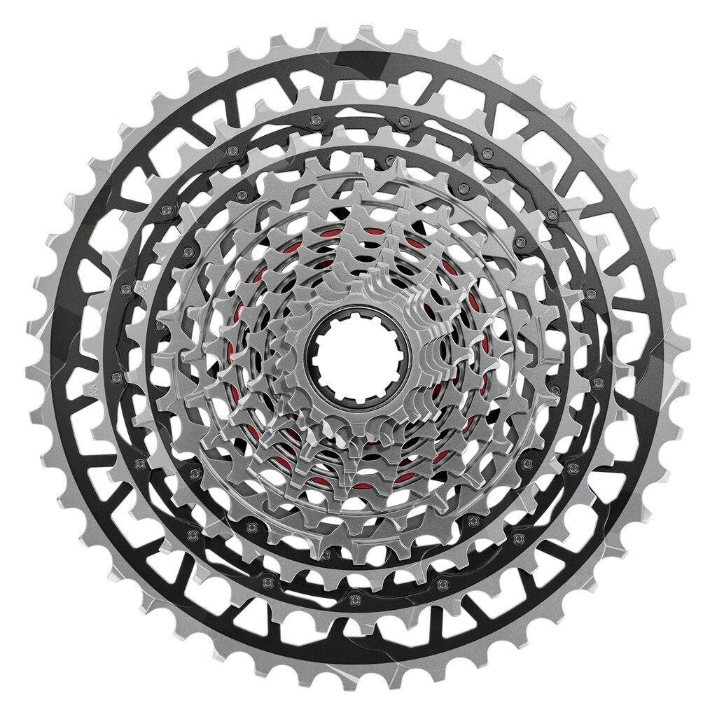 Sram - MY24 Cassette XG-1391 Red XPLR AXS 13SP	 - black/silver