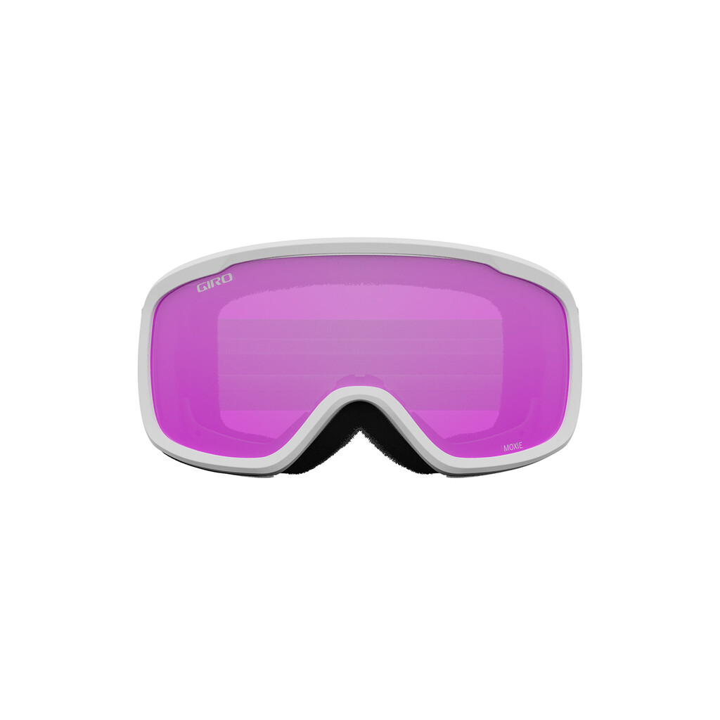 Giro Eyewear - Moxie Flash Goggle - white/grey chute;amber pink S2;+S0 - one size