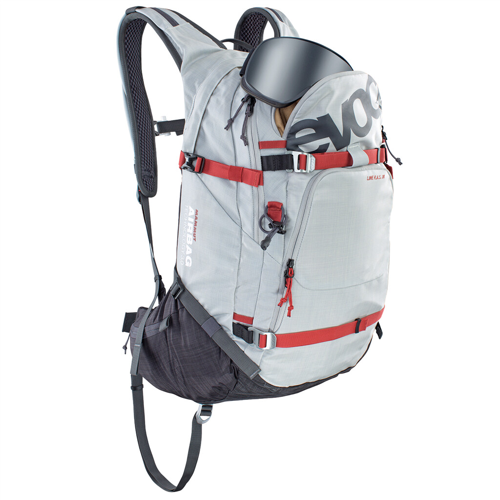 Evoc - Line R.A.S. 30l (Airbag included) - silver/heather carbon grey