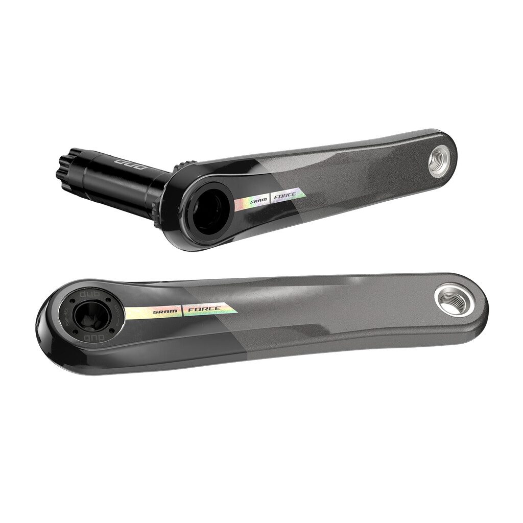 Sram - MY23 Crankarmset Force 8-bolt Wide DUB  - black/iridescent