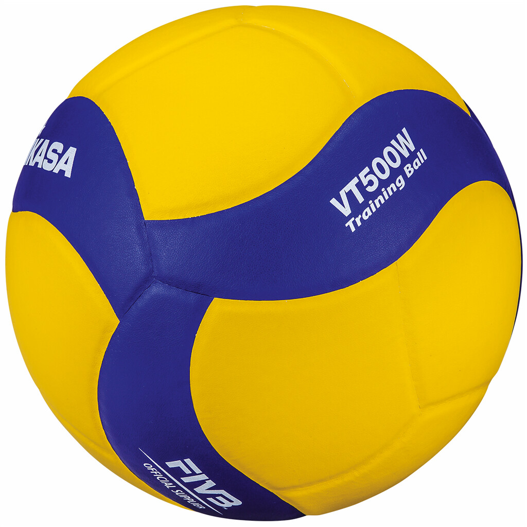 Mikasa - Volleyball VT500W - yellow/royal