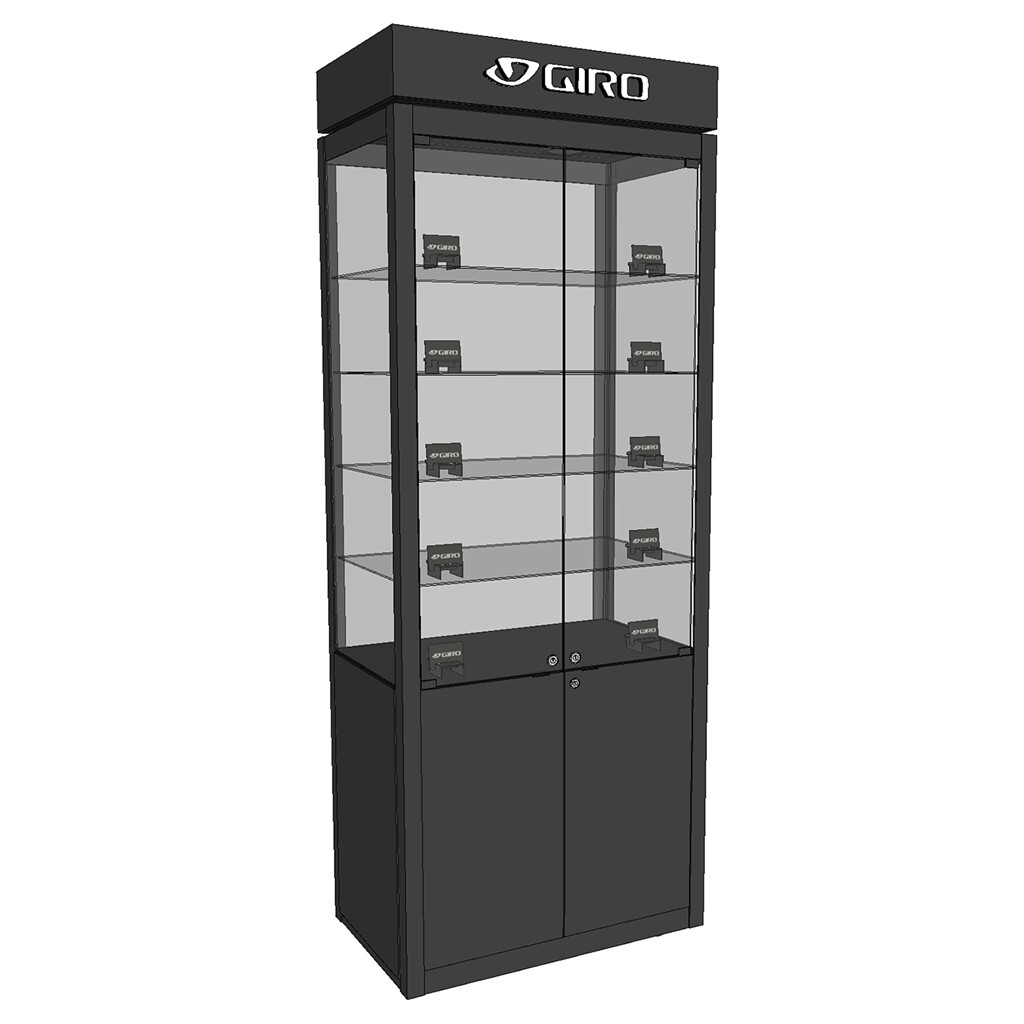 Giro Snow - Display Cabinet - N/A