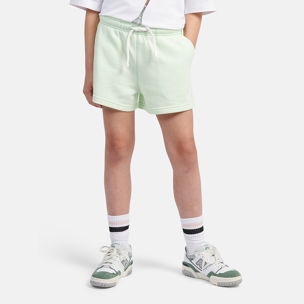 New Balance - G New Balance French Terry Small Logo Short - melon water