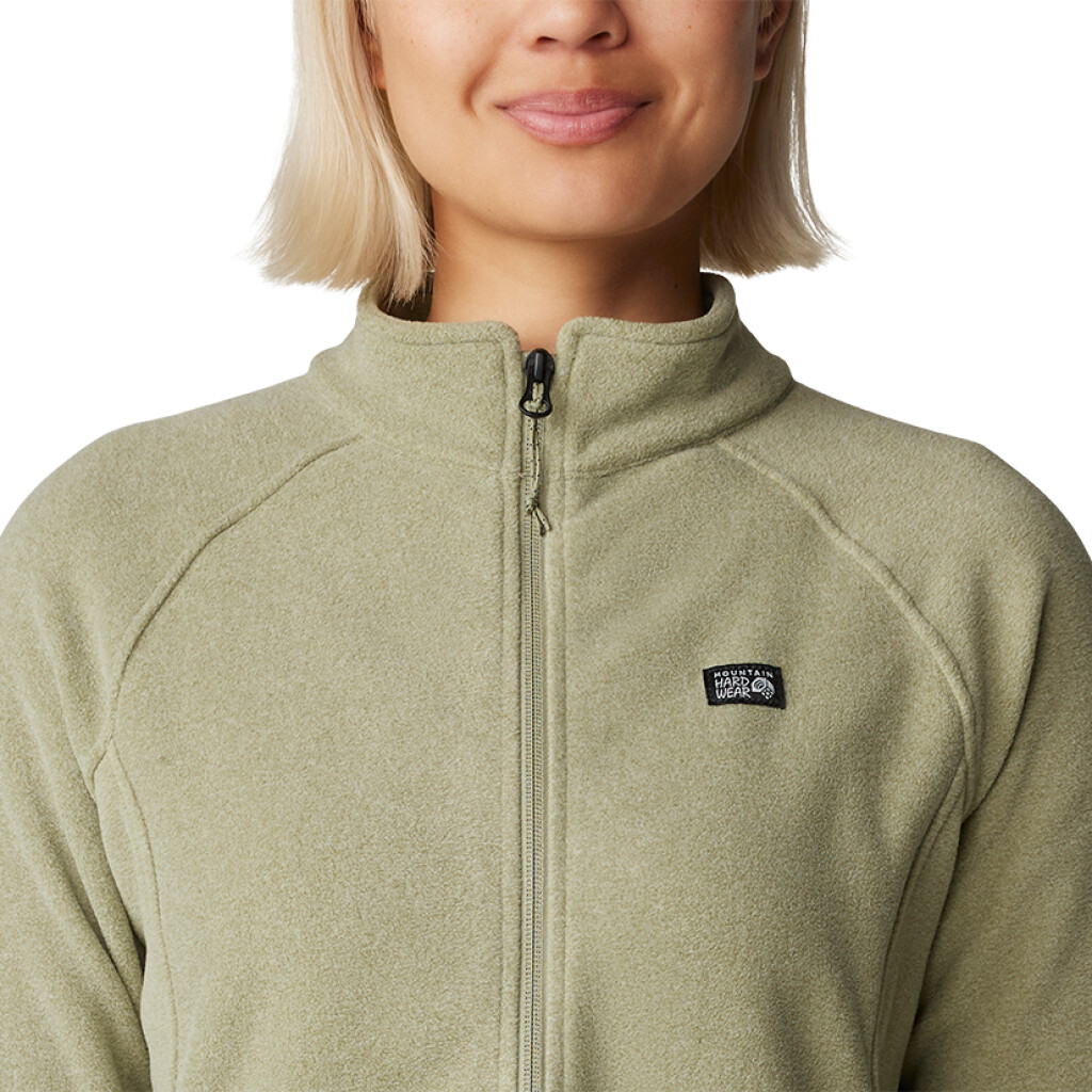 Mountain Hardwear - W Microchill™ Full Zip Jacket - mantis green heather 361