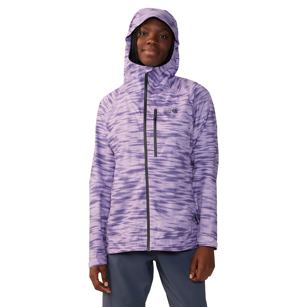 Mountain Hardwear - W Stretch Ozonic™ Jacket - wisteria frequency print 568