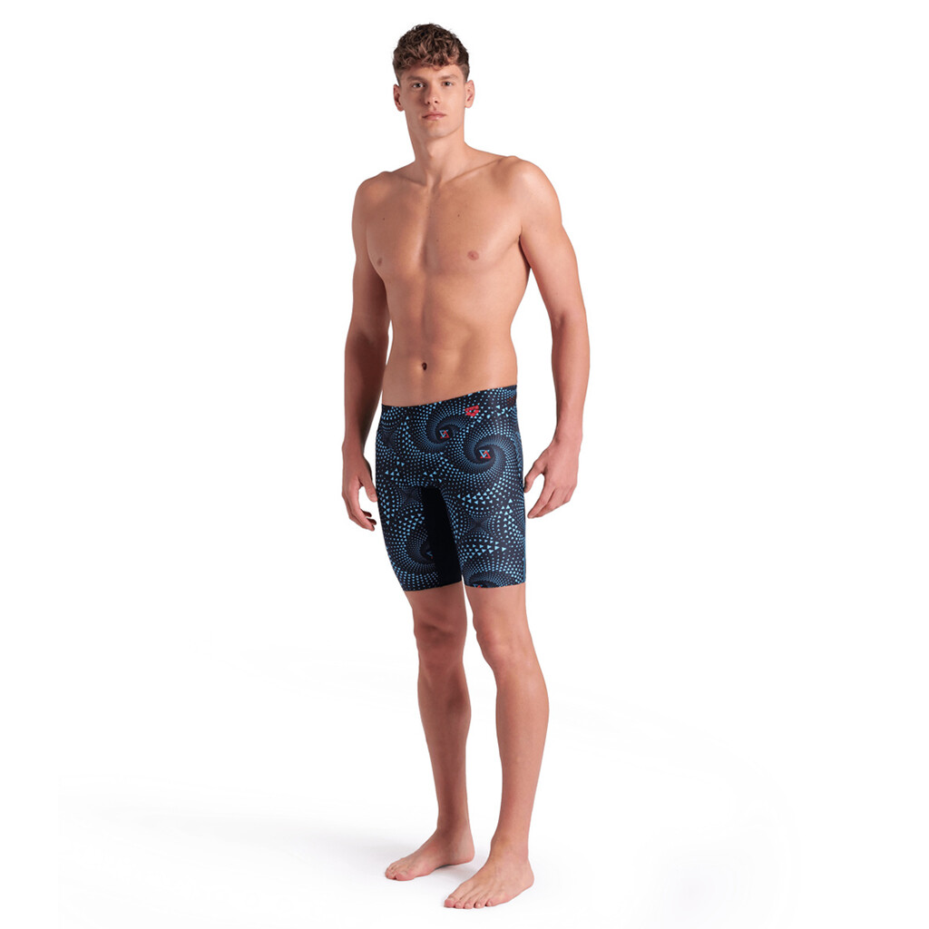 Arena - M Arena Fireflow Swim Jammer - black/black multi