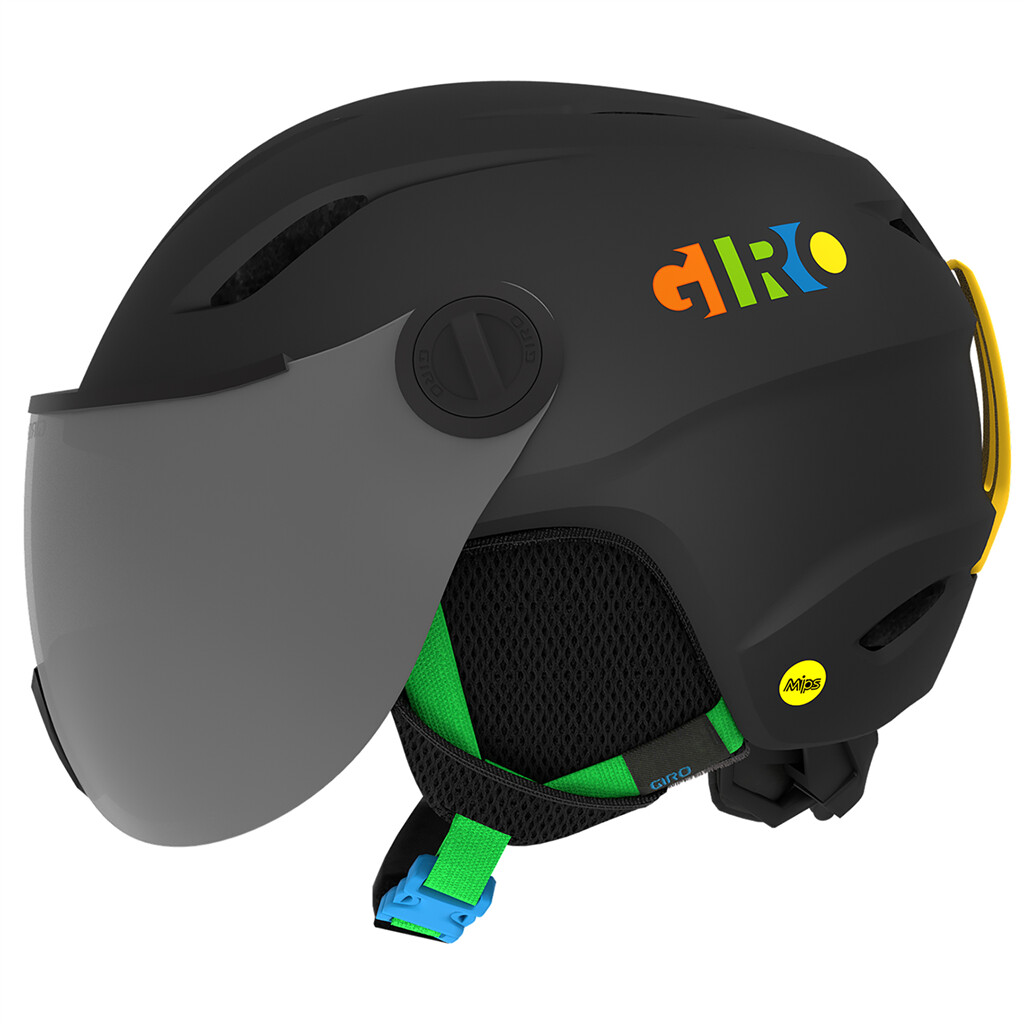 Giro Snow - Buzz MIPS Helmet - matte black/party blocks