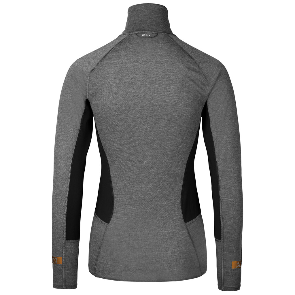 Johaug - Aerial Woolmix Half Zip 2.0 - black