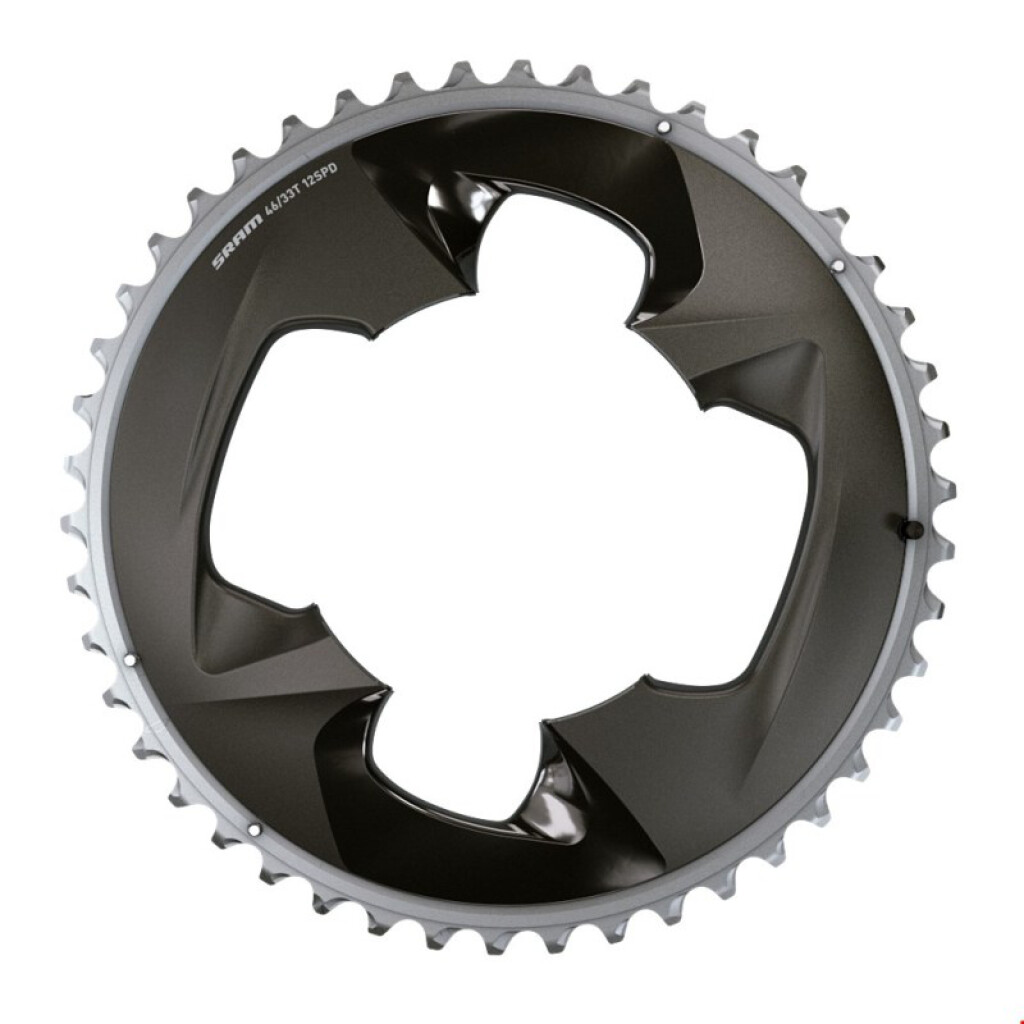 Sram - Chainring Force eTap AXS 94 BCD w/Cover 2x12 Wide - grey