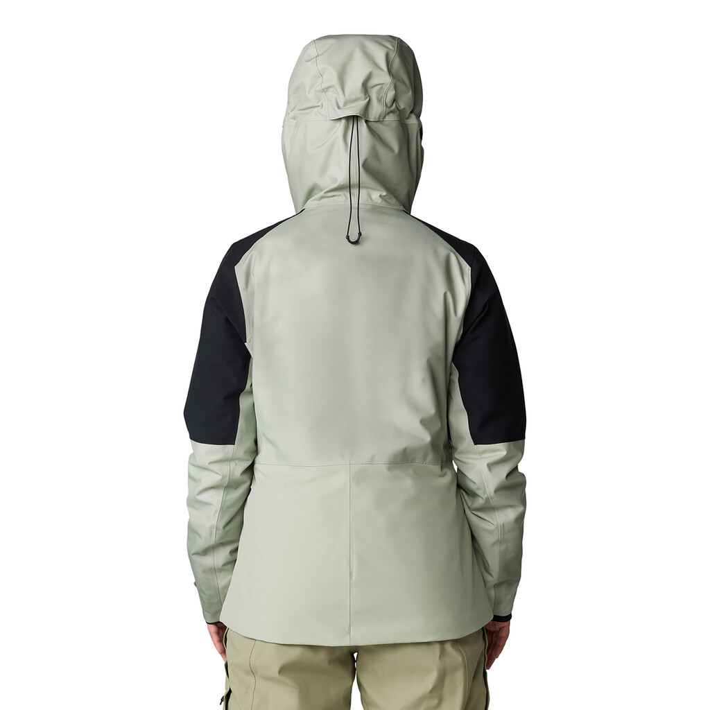 Mountain Hardwear - W Powder Maven™ Jacket - white sage, vapors print, black 341