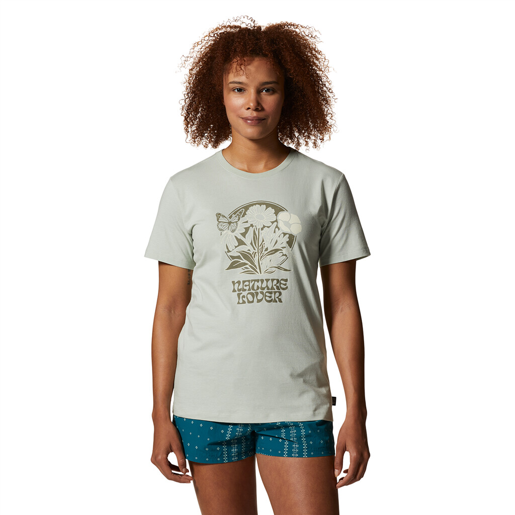 Mountain Hardwear - W Nature Lover™ Short Sleeve Tee - cactus white 384