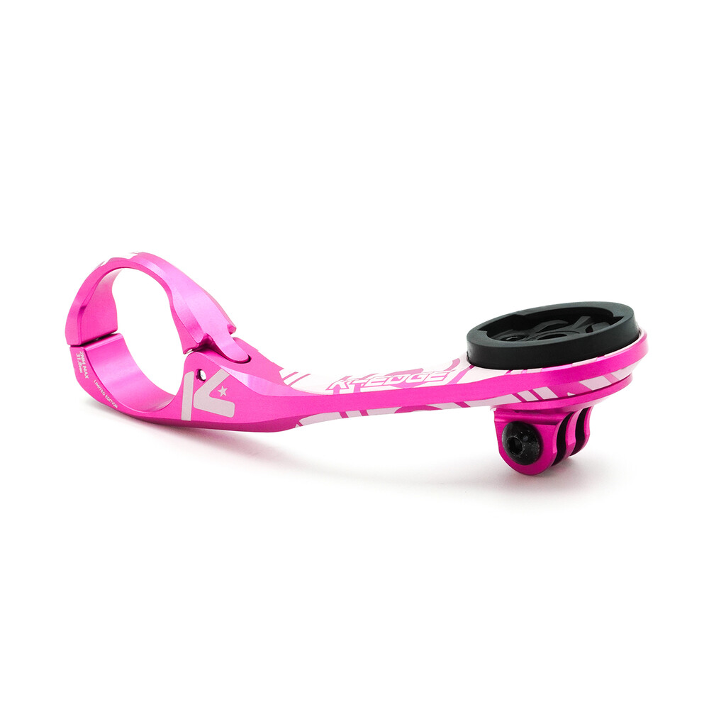 K-Edge - K-EDGE Limited Edition GARMIN/WAHOO MAX XL Combo Mount - pink