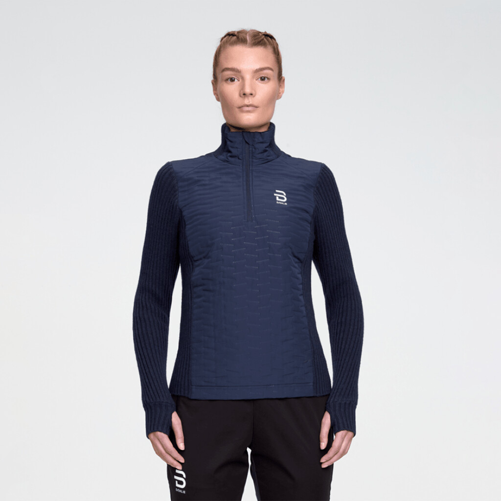 Daehlie - W Half Zip Comfy 2.0 - navy 2