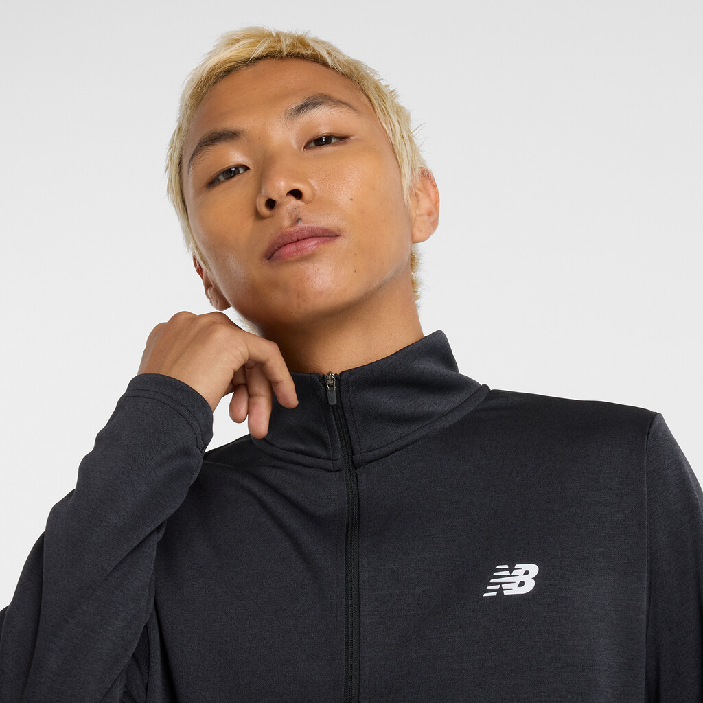 New Balance - Sport Knit 1/4 Zip - black