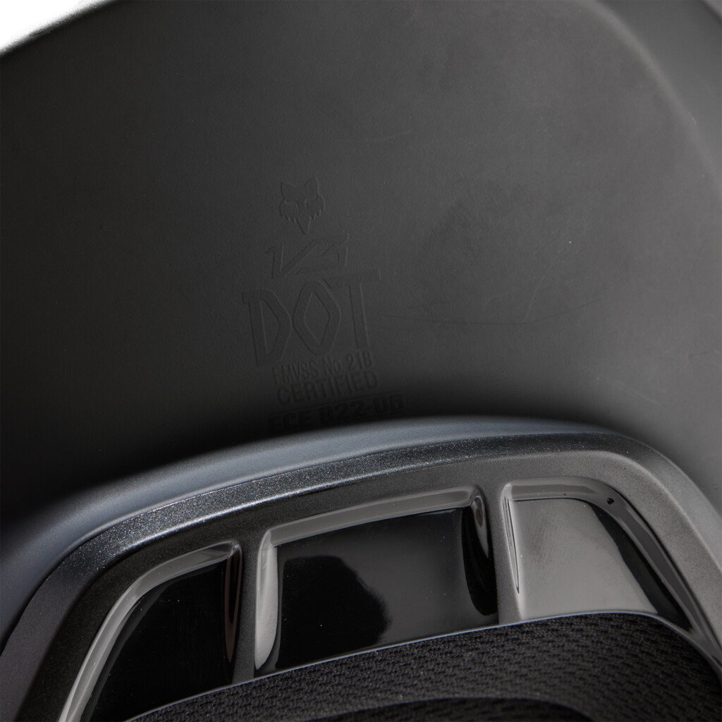 Fox Racing - Yth V3 Solid Helmet - matte black