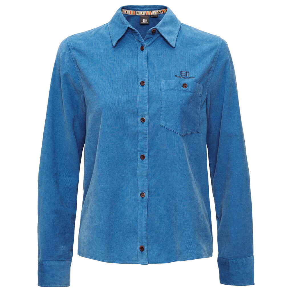 Elevenate - W Estate Cord Shirt  - summer sky