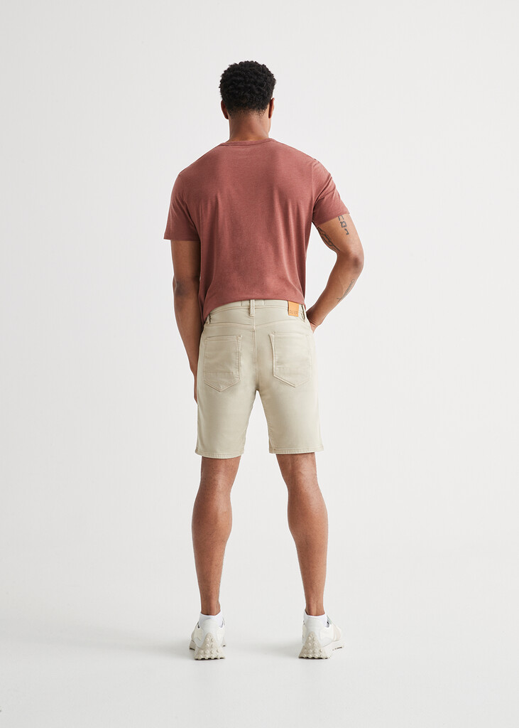 DU/ER - No Sweat Slim Short - 10 inch - linen