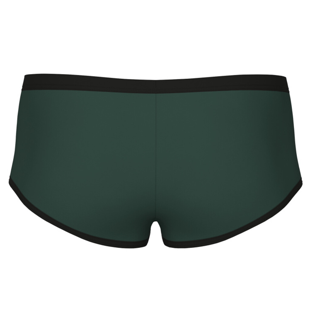 Arena - M Arena One Low Waist Short Big Logo - dark sage/black