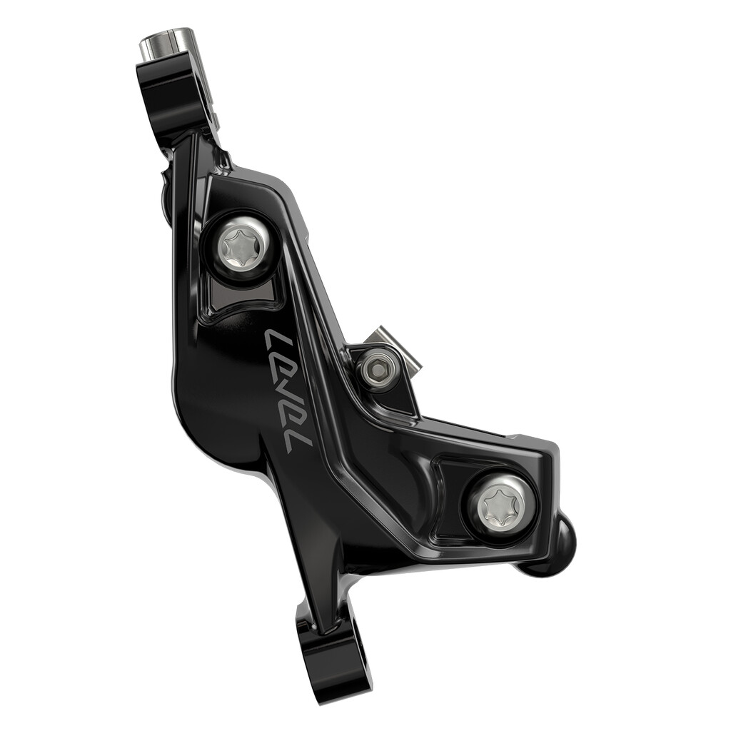 Sram - Disc Brake Caliper - Level 4P Silver Stealth - anodized black