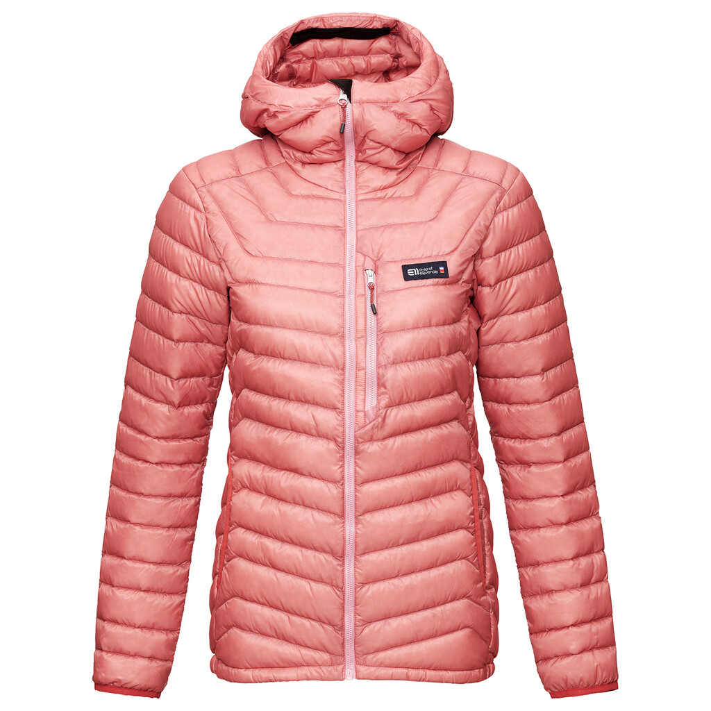 Elevenate - W Cirrus Down Jacket  - dark strawberry