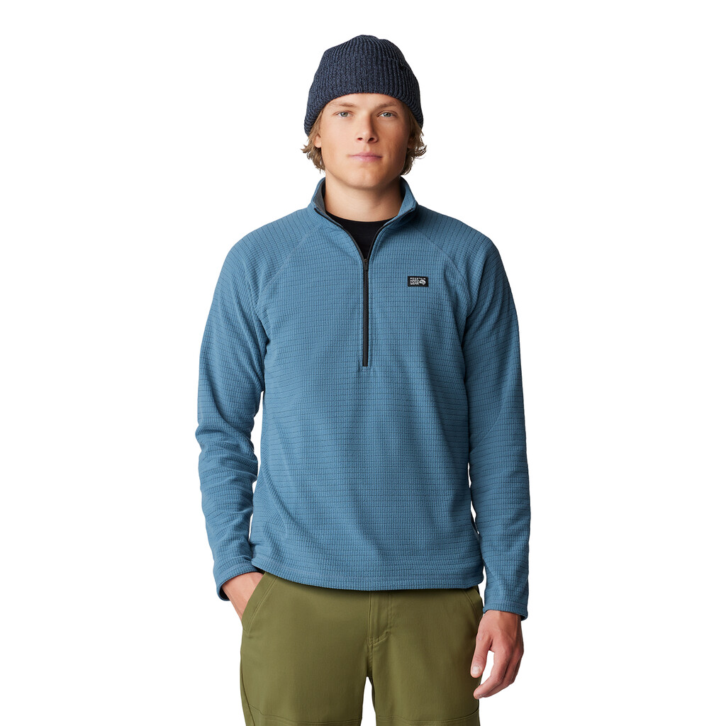 Mountain Hardwear - M Summit Grid™ Half Zip - asiatic blue 444