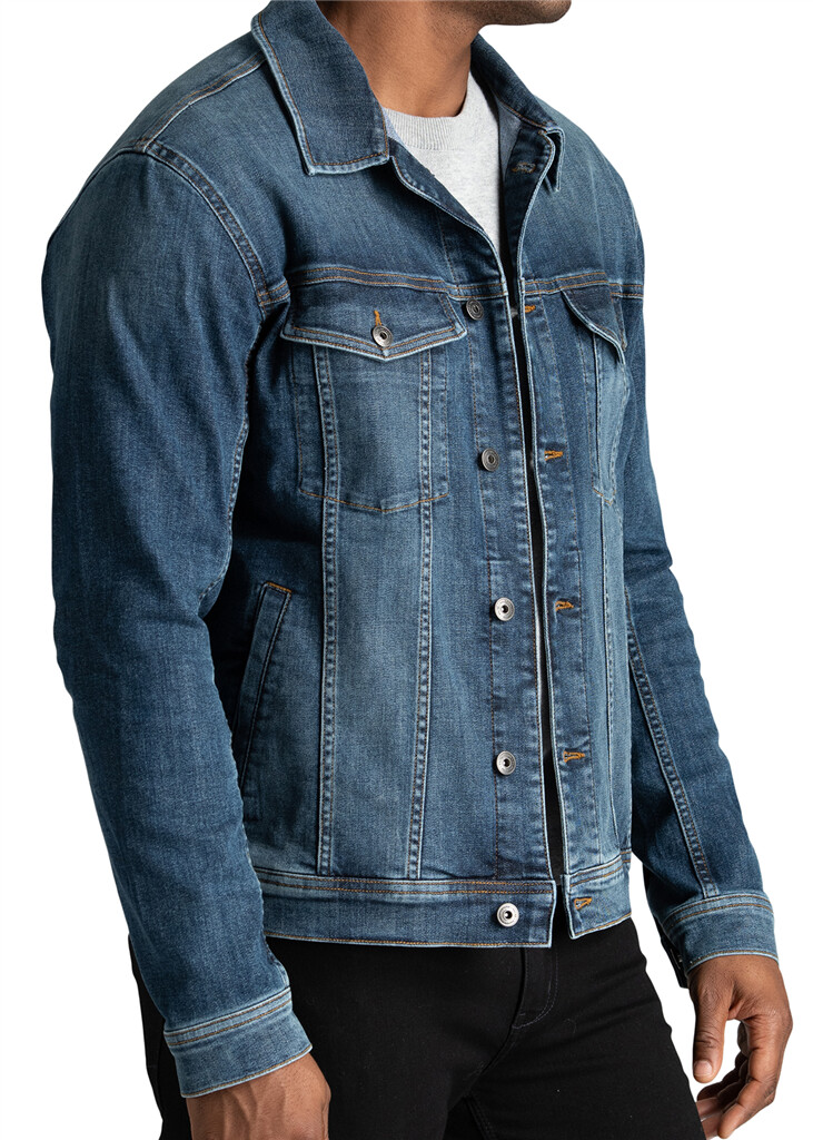 DU/ER - Stay Dry Performance Denim Jean Jacket - Galactic - galactic